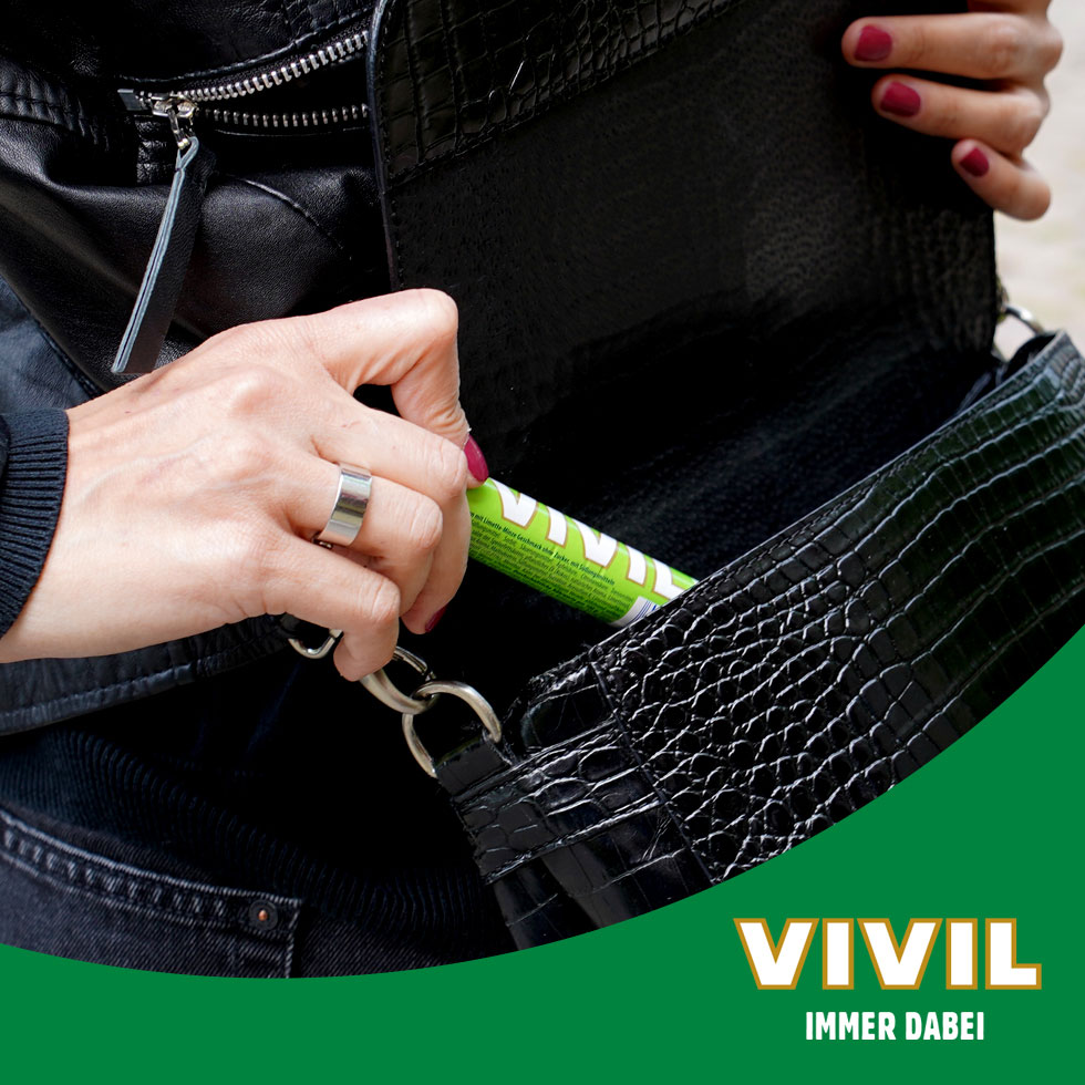 VIVIL Limette-Minze Pastillen ohne Zucker | 3er Pack VIVIL Limette-Minze Pastillen ohne Zucker | 3er Pack