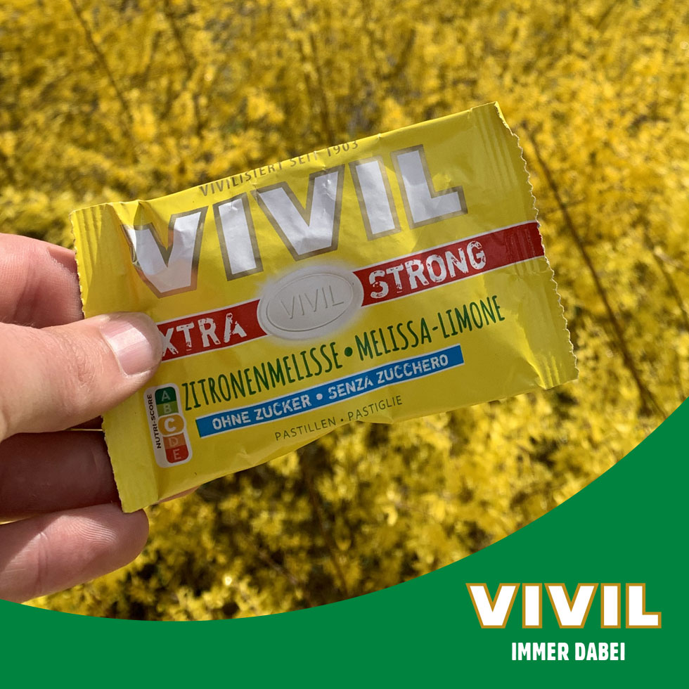 VIVIL Extra Strong Zitronenmelisse ohne Zucker | 26 x 3er Pack