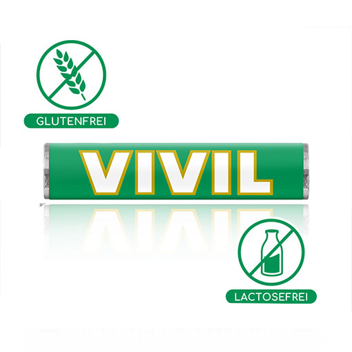 VIVIL Natürliche Pfefferminzbonbons | Stange VIVIL Natürliche Pfefferminzbonbons | Stange