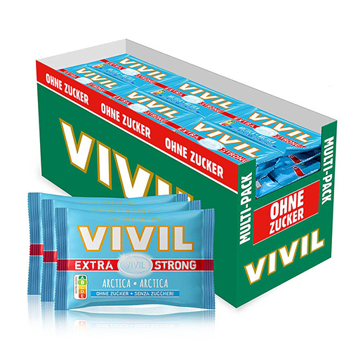 VIVIL Extra Strong Arctica ohne Zucker | 26 x 3er Pack VIVIL Extra Strong Arctica ohne Zucker | 26 x 3er Pack