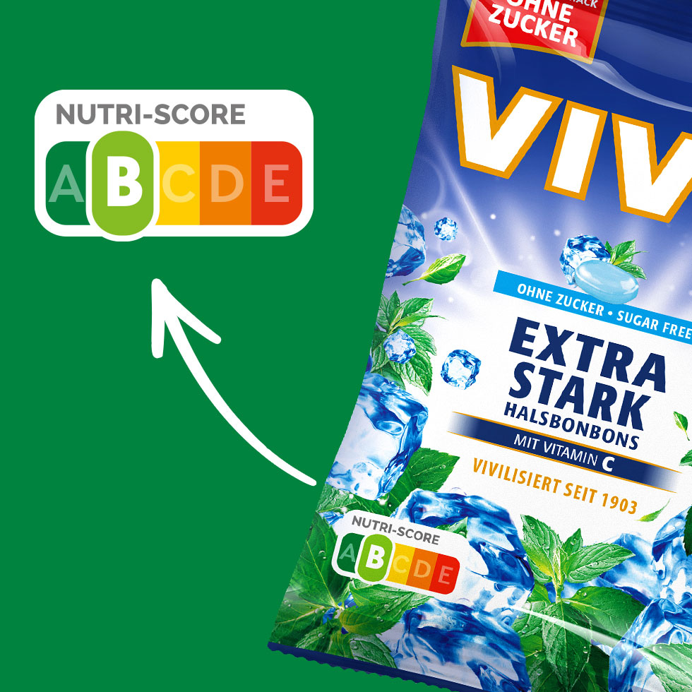 VIVIL Extra Stark Halsbonbons ohne Zucker | 120g VIVIL Extra Stark Halsbonbons ohne Zucker | 120g