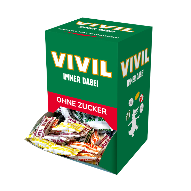 VIVIL Erfrischungsbonbons ohne Zucker | Mischbox VIVIL Erfrischungsbonbons ohne Zucker | Mischbox