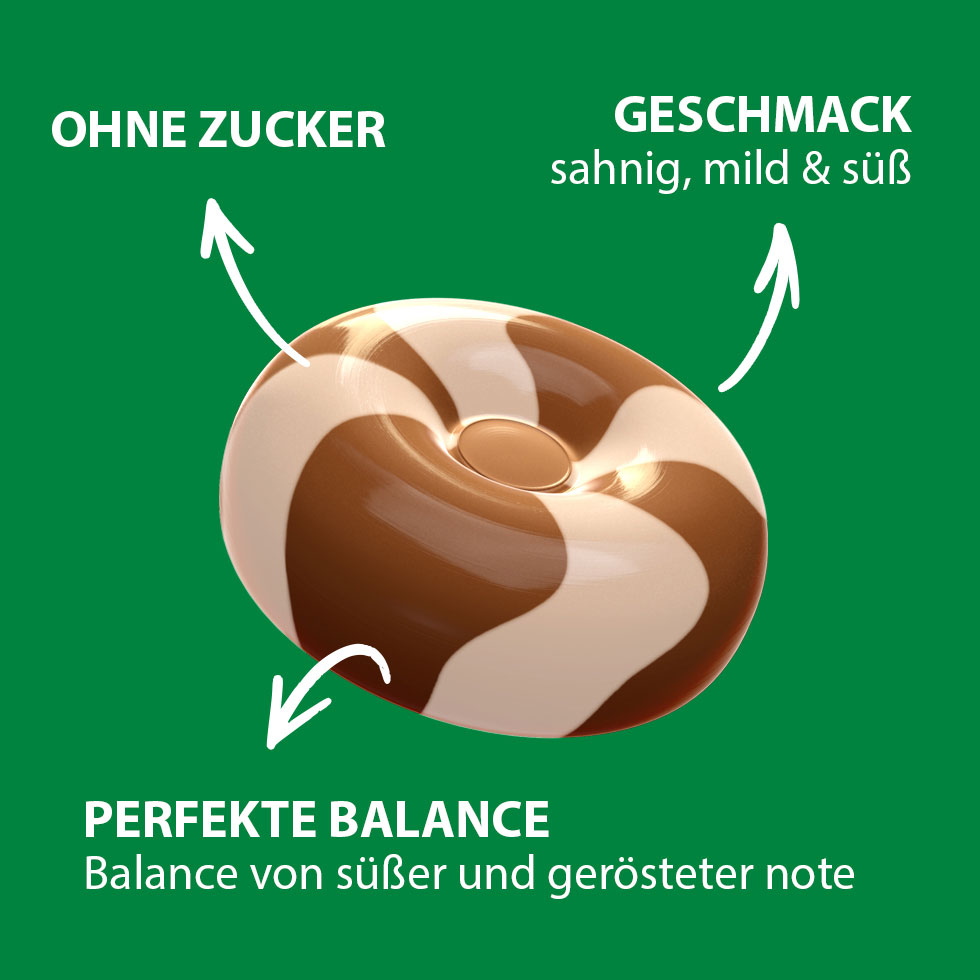 VIVIL Creme Life Latte Macchiato Bonbon gestreift