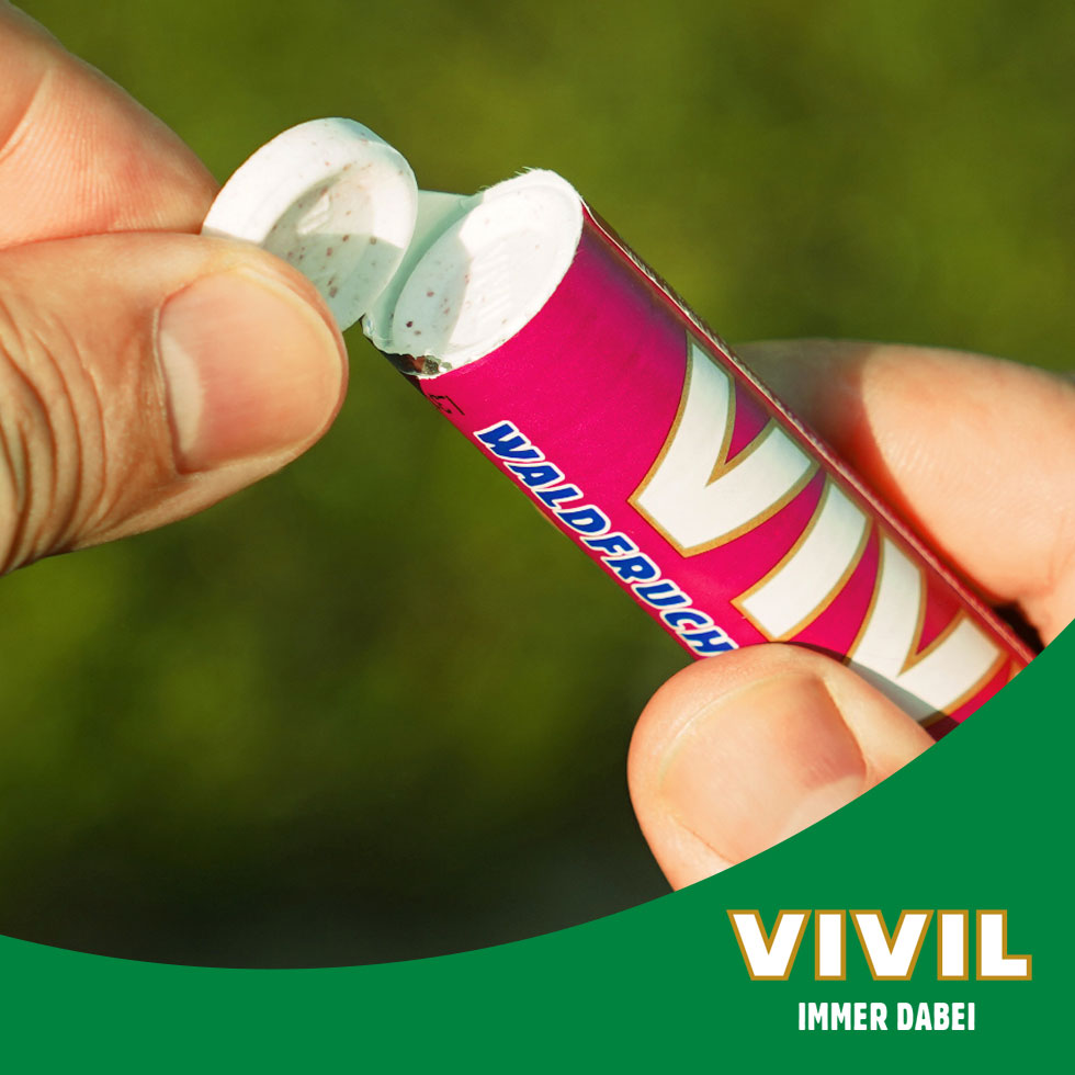 VIVIL Waldfrucht-Minze Pastille ohne Zucker | 3er Pack VIVIL Waldfrucht-Minze Pastille ohne Zucker | 3er Pack